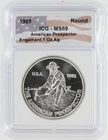 1985 Engelhard American Prospector Silver Round ICG MS69 S$1 Silver Round