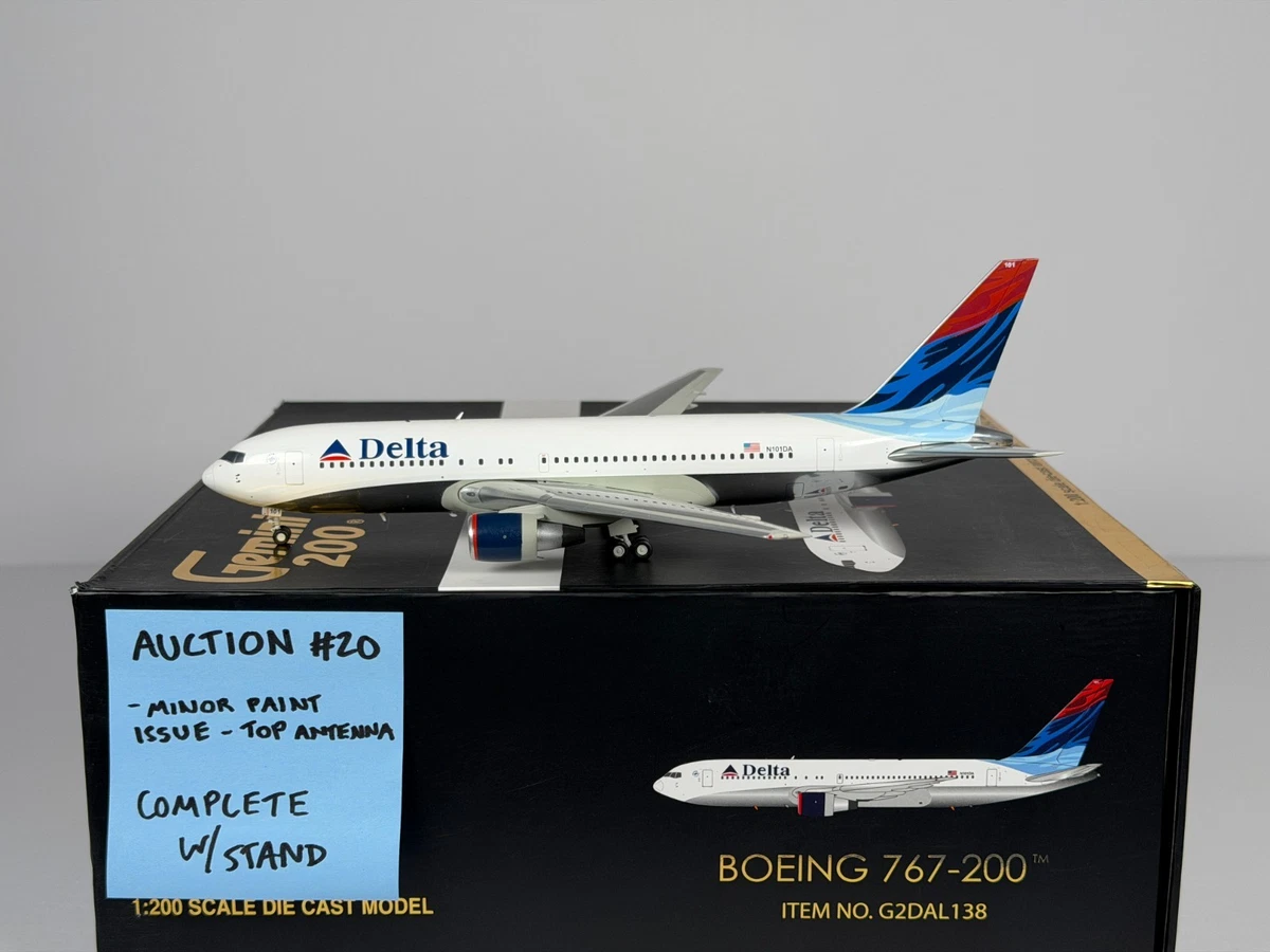 1:200 Scale Diecast Aircraft & Spacecraft Boeing 767 Aircraft