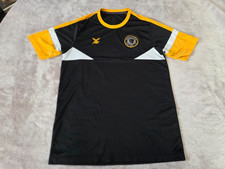 NEWPORT COUNTY FBT NOIR FOOTBALL TRAINING TOP SHIRT - TAILLE MEDIUM