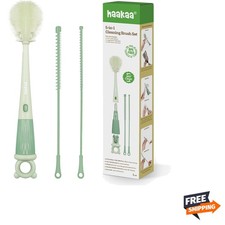 5-in-1 Cleaning Brush Set   Baby Bottle Brush  Bottle Brush Cleaner, Multi-P...