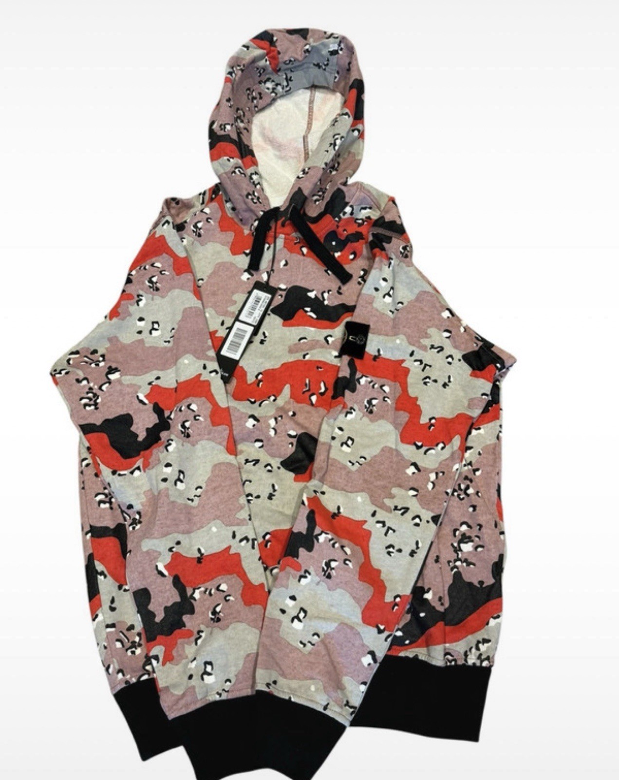 Stone Island Red Desert Camo Hoodie S/S 2020 Brand New