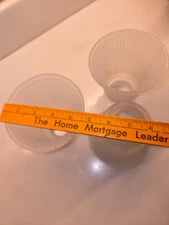 Ceiling Fan Light Fixture Frosted Glass Globe / Shade/Cover (REPLACEMENT PARTS)