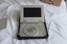 FUSS Portable DVD Player MODEL NO: DV-9805, Silver, CHARGER INCLUDED
