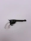Marx mini Six Shooter Revolver Colt Diecast With Steer Bull 2-3”