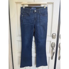 Democracy Absolution Dark Wash Indigo Bootcut Jeans Womens Size 8P Petite