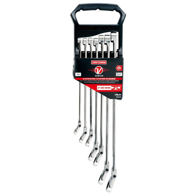 #ad CRAFTSMAN V Series™ Xxl Sae Ratcheting Wrench Set 7 Pc. CMMT87400V $99.00
