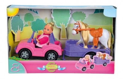 Simba 105737460 - Evi Love - Evi Horse Trailer - Neu