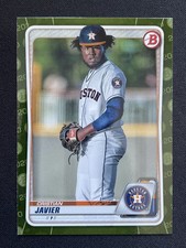 2020 Bowman Prospects Camo - Cristian Javier #BP-56 Houston Astros