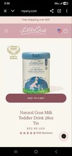 Little Oak Goat Milk Formula Powder Palm Oil Canola Oil-Free