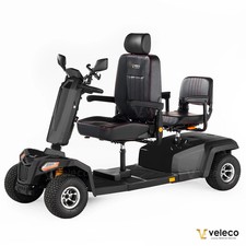 4 Wheel 2- seats option mobility scooter with Speed knob Sharpy TWIN