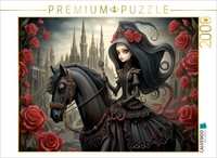 Calvendo Puzzle Gothic Queen With A Horse | 2000 Pieces, Finished Size 35.4 × 26