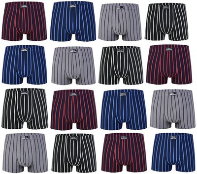 5er Pack Herren Boxershorts Unterwäsche Baumwolle Unterhose gestreift M-3XL 05/1