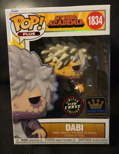 Funko POP! Plus: Dabi #1834 CHASE - My Hero Academia - Limited Edition GLOW GITD