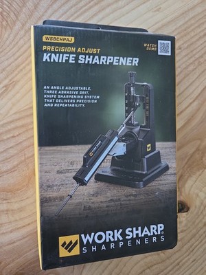Work Sharp Precision Adjust Knife Sharpener WSBCHPAJ Adjustable Angle System NEW