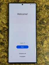 Samsung Galaxy Note 20 Ultra 5G SM-N986U 128GB Unlocked In-Box Screen SBI- Black