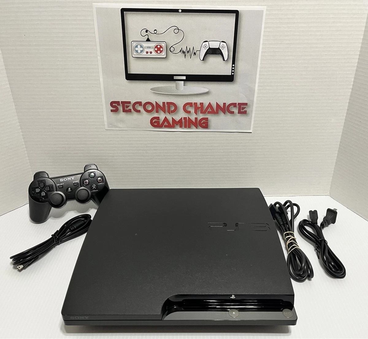 Console Sony PS3 Slim 320 Go – Noir – CECH-3004B – Testée Firmware 4.92