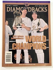 Arizona Diamondbacks 2001 World Champions Special Commemorative Issue Magazine