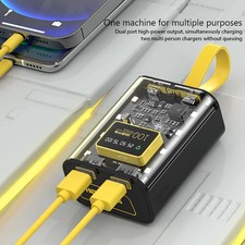 18650 Battery Charger Case DIY Power Bank Box Fast Charging Case with Night Ligh