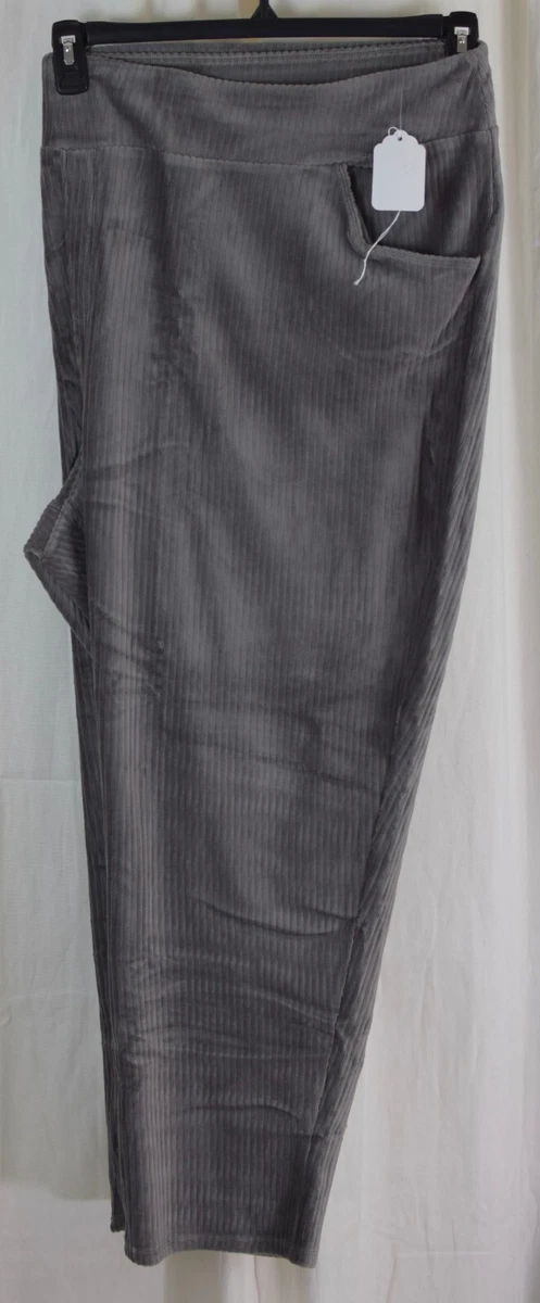 Grey cord leggings cheap