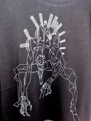 EVANGELION X UNDERCOVER SHIRT XL SIZE BLACK TAKAHASHI WATANABE | eBay