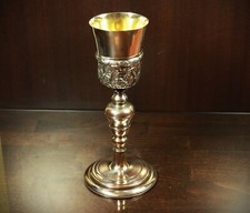 Messkelch silber kuppa Abendmahlskelch 19 cm italy