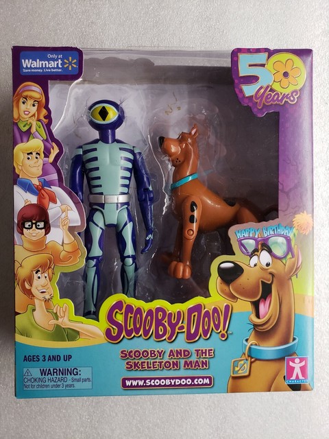 Scooby-Doo & The Skeleton Man Action Figure Set 50 Years Walmart Exclusive | eBay