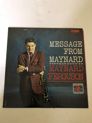 Maynard Ferguson LP MESSAGE FROM MAYNARD ('63) Stereo;Roulette (VG+ COVER/NM LP)