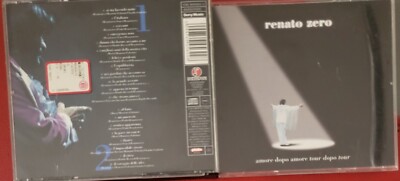 Renato Zero Liebe nach Liebe Tour nach Tour Box 2 CDs Phonopoli 
