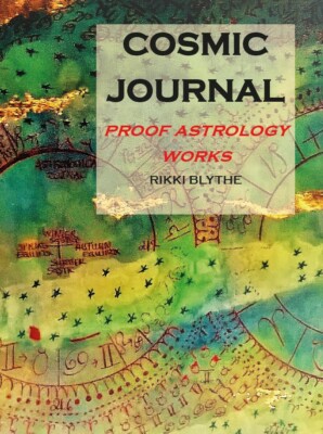 COSMIC JOURNAL SIGNED Calculate Astrology Planets (HB) Self Help Guide Book NEW