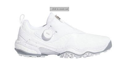 New adidas Codechaos BOAGolf Shoes White/Silver/Grey ID8605  display picture 3