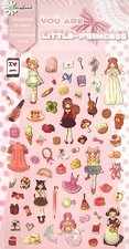Daisyland You Are Little Princess Scrapbooking Sticker Sheet  KAWAII 