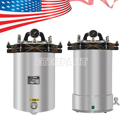 #ad Dental 24L Coalamp;Electricity Electric Medical Autoclave Pressure Steam Sterilizer $251.99