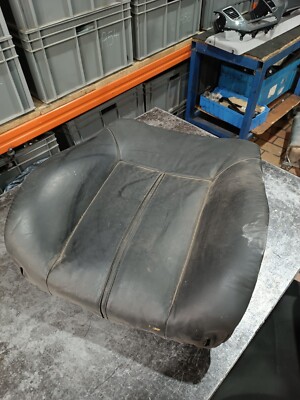 Original BMW 5er E39 Rückenlehne Lehne Standardleder Leder Schwarz