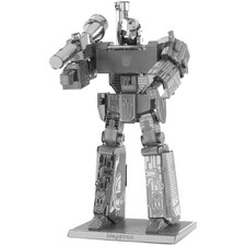 TRANSFORMERS 3D Metal Earth Model Kit MEGATRON No Glue or Solder Needed 360 View