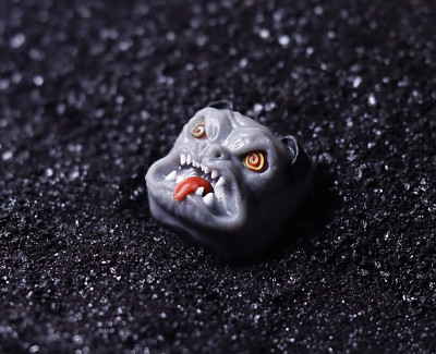 ''Hamasha'' Resin Artisan Keycap - Unique Dog Design