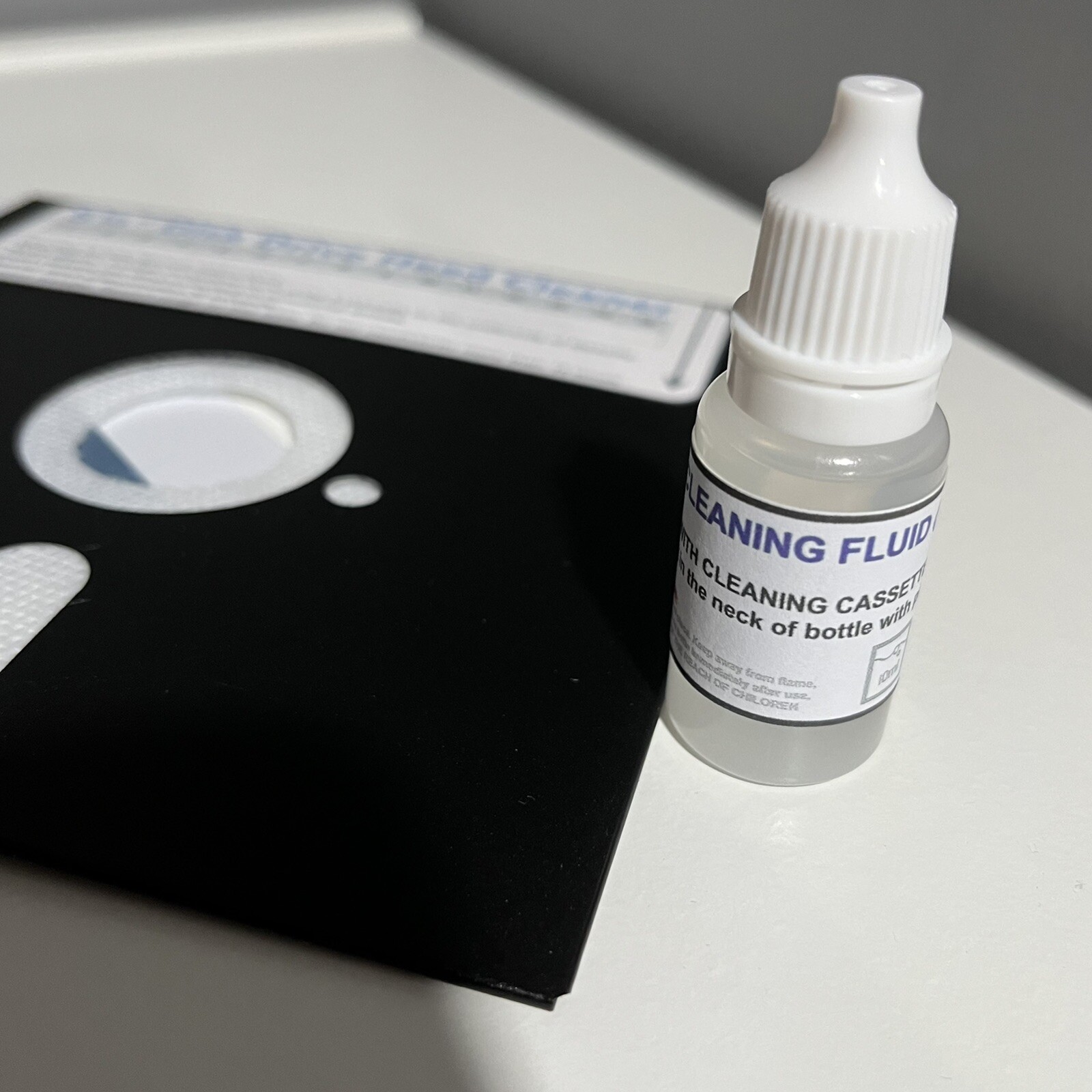 Floppy Disk Pulisci Testina Head Cleaner DRIVE 5.25” APPLE COMMODORE