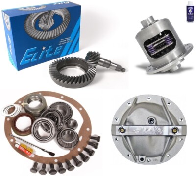 90-99 GM 7.5'' & 7.6'' 3.90 Ring and Pinion 28 Spline Posi TA Cover Elite Gear Pkg