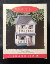 Vintage Hallmark 1993 "Cozy Home" Ornament - 10th in Series in Box