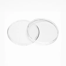 25 Coin Shield Capsules for 1 Oz Silver Eagle Direct Fit Coin Holders Clear 40.6