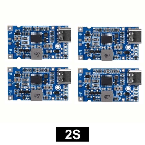 2/4/6PCS Type-C/Micro USB 2S 3S 4S BMS 18W 2A Li Li-ion Battery Charging Module - Picture 18 of 23
