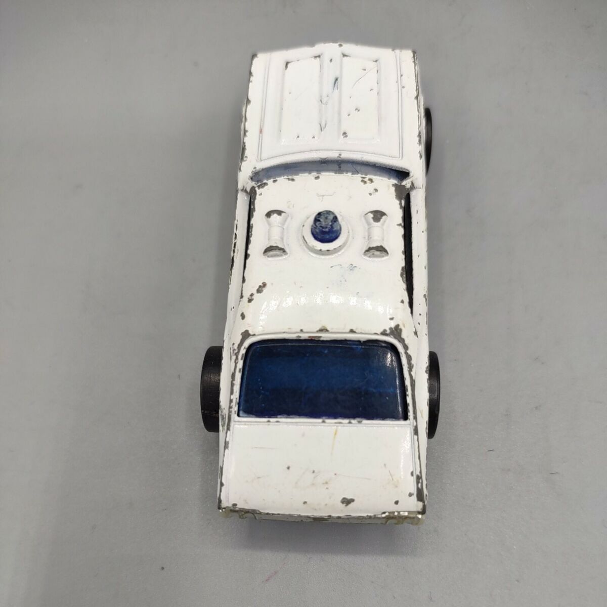Hot Wheels Redline Police Cruiser State Car 1969 White Made Hot Wheels Redline Police Cruiser State Car 1969 White Made