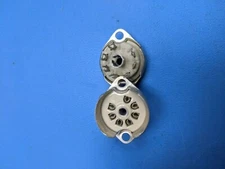 7 pin ceramic vaccume tube socket , 4 pcs