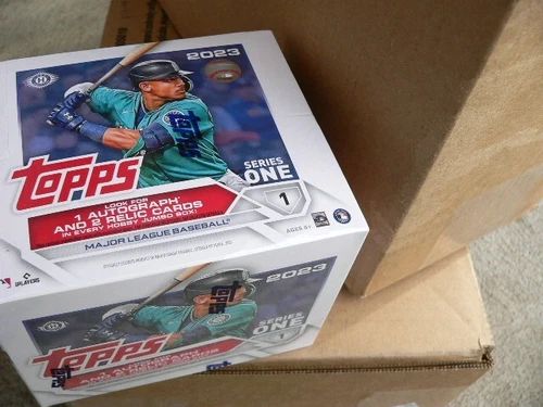 2023 Topps Series 1 Baseball JUMBO Box - BUY MORE - SAVE $$