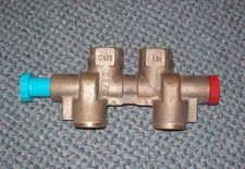 Culligan Estate 2 / Mark 100 Brass 3/4” NPT Water Softener Offset Bypass Valve