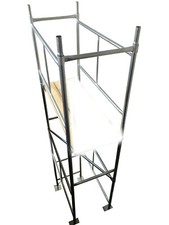 Stairwell Scaffold Tower 15'3" Working/Reach Height DIY Galvanised Steel