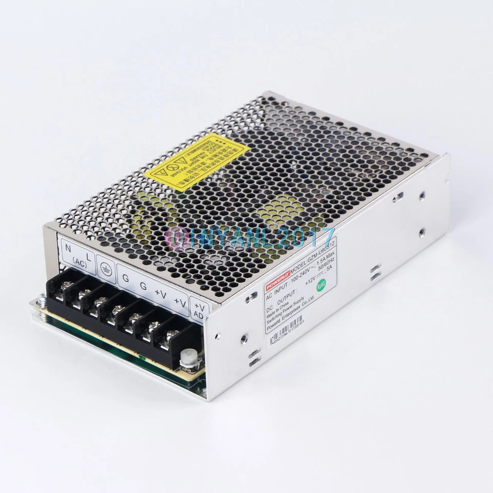 1PCS  industrial control power supply GZM-U60S12 12V 60W - Image 3 of 3