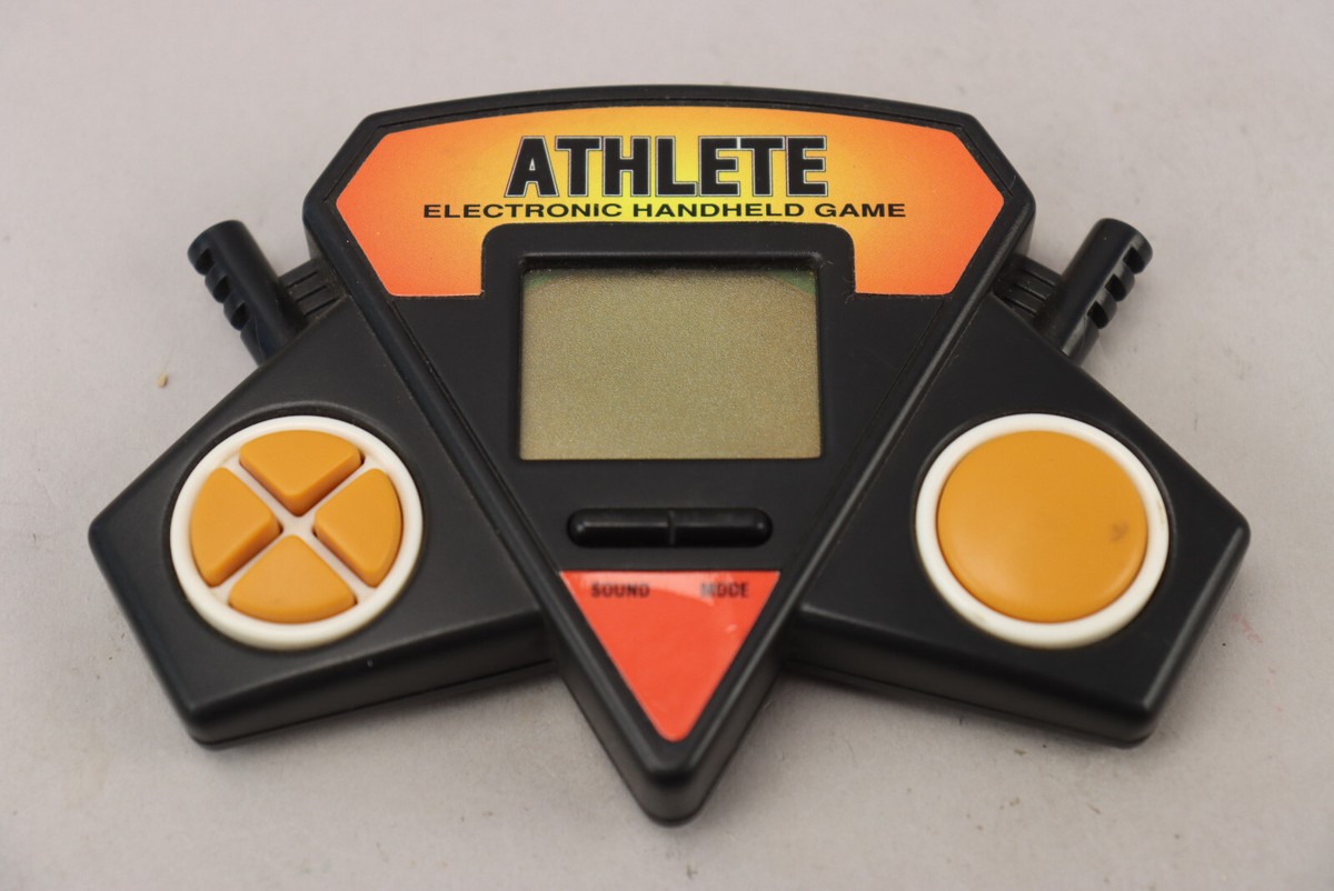 Lot of 4 VTG 80s Playtime Handheld LCD Games Ninja Athlete