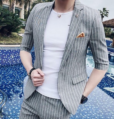 Summer Wedding Half Sleeve+Short Pants 