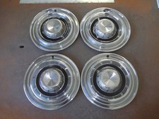 1957 57 Chrysler New Yorker Hubcap Rim Wheel Cover Hub Cap 14 Oem Used Set 4