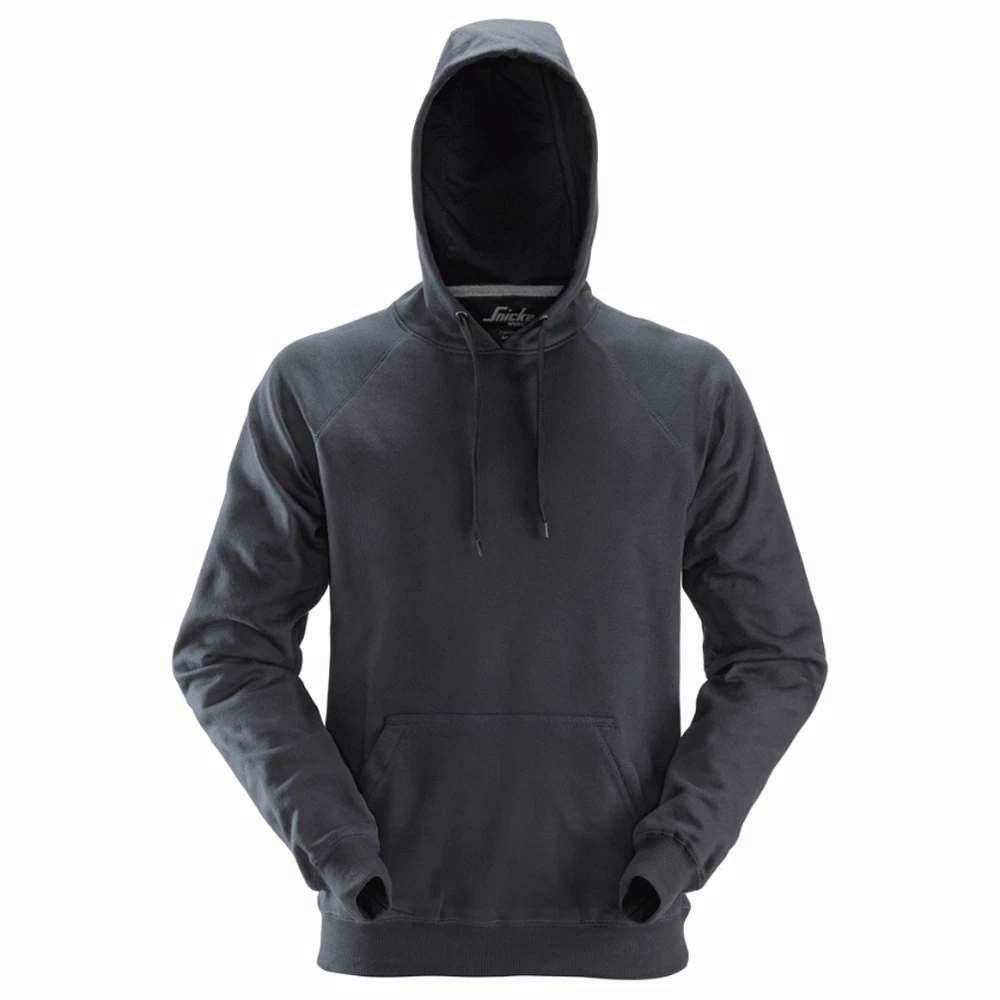 Snickers 2800 Cotton Rich Work Hoody Sweatshirt- NEW RANGE - STEEL GREY